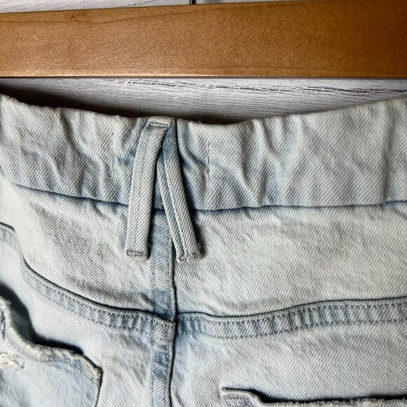Good American Jeans Womens Size 8/29 Good Classic Indigo120 Distressed Cotton - Picture 15 of 16